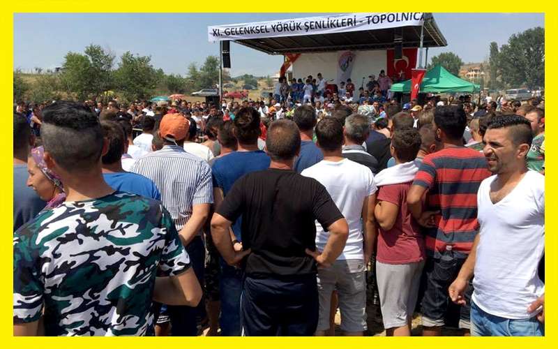 Ergene Belediyesi, Makedonya'daki Yörük Şenliğine Katıldı