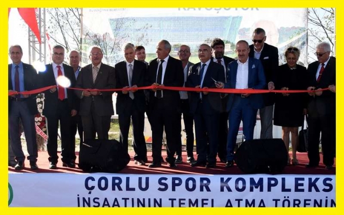 Trakya'nın En Büyük Spor Salonu Çorlu'da Olacak